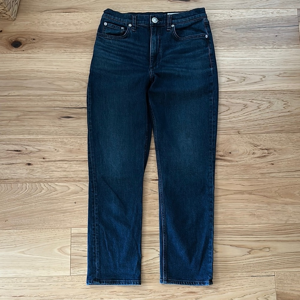 rag & bone wren high rise slim straight jeans
